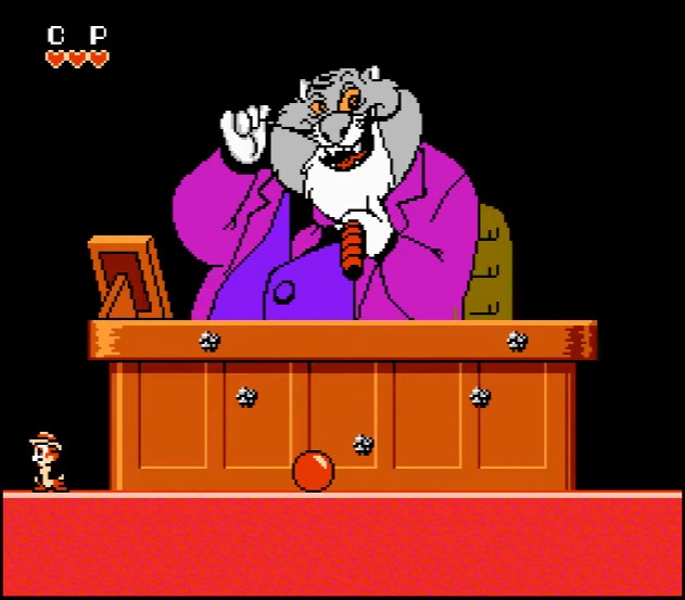 Chip and Dale Rescue Rangers - геймплей игры Dendy\NES